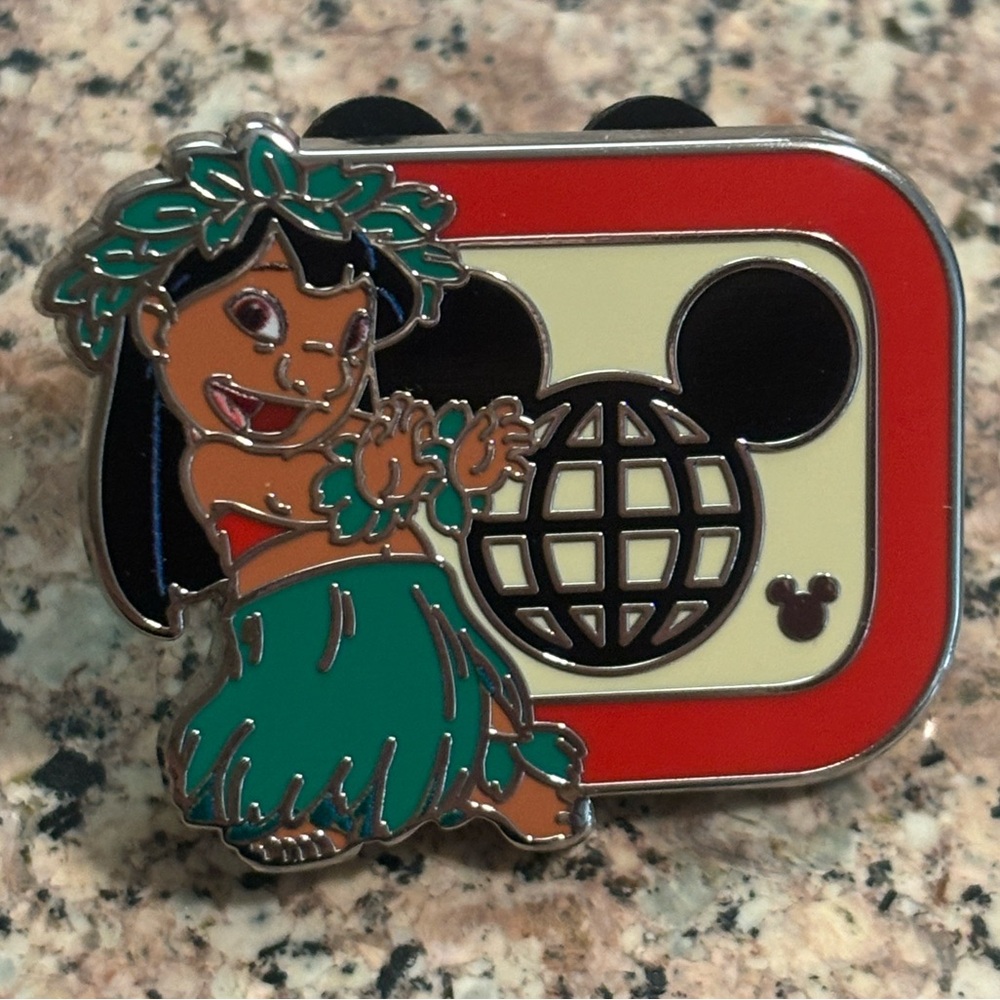Disney World Hidden Disney Pin D Series Wave B Lilo WDW 2025